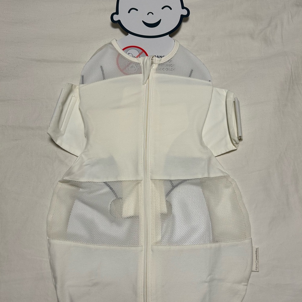 Happiest Baby 100% Organic SNOO Sleep Sack Ivory Small NWOT